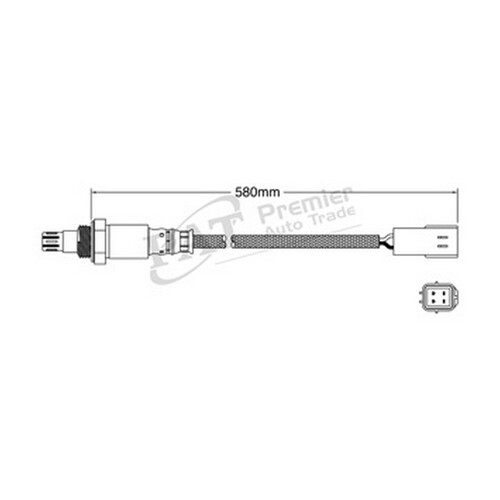PAT PREMIUM Oxygen Sensor Pre-catalytic Converter/manifold For Mazda #EGO-604