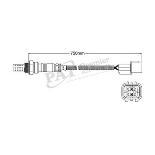 New PAT PREMIUM Exhaust Gas Oxygen Sensor For Holden Epica #EGO-796
