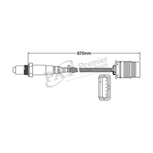 New PAT PREMIUM Exhaust Gas Oxygen Sensor For Mini #EGO-813