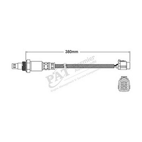 New PAT PREMIUM Exhaust Gas Oxygen Sensor For Suzuki Kizashi SX4 #EGO-833