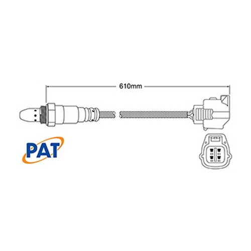 New PAT PREMIUM Exhaust Gas Oxygen Sensor For Mazda CX-5 MAZDA3 MAZDA6 #EGO-873