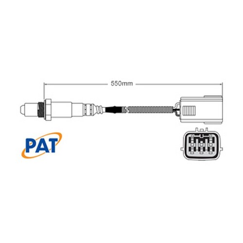 New PAT PREMIUM Exhaust Gas Oxygen Sensor For Mazda MAZDA2 #EGO-875