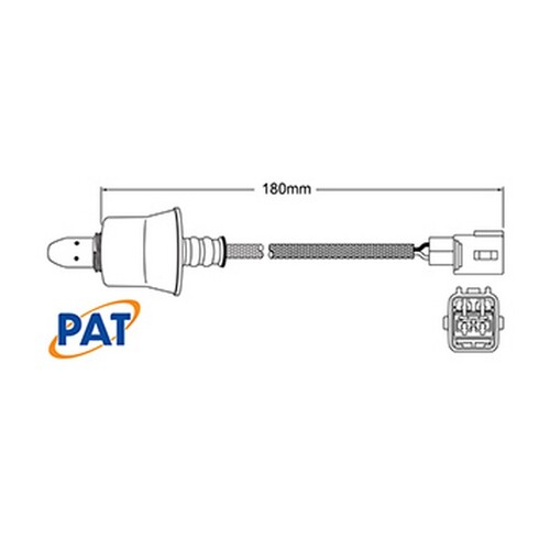 New PAT PREMIUM Exhaust Gas Oxygen Sensor For Toyota C-HR #EGO-887
