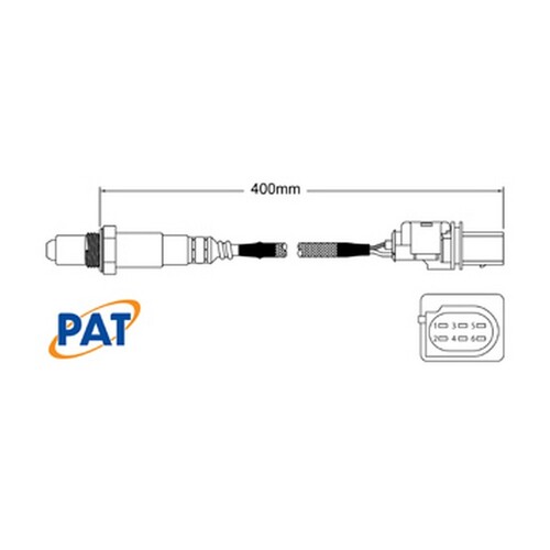 New BOSCH Exhaust Gas Oxygen Sensor For Ford Mustang #EGO-898