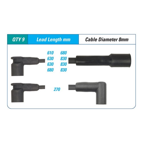 New ICON SERIES Ignition Lead Set For HSV #ILS-012M