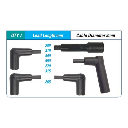 New ICON SERIES Ignition Lead Set For Jeep Grand Cherokee Wrangler #ILS-022M