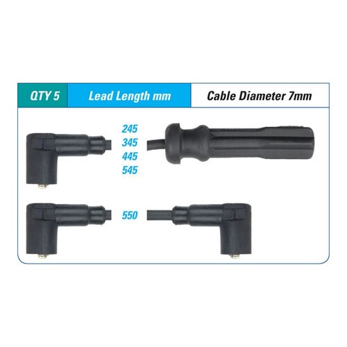 New ICON SERIES Ignition Lead Set For Volvo 240 245 740 760 940 #ILS-044M