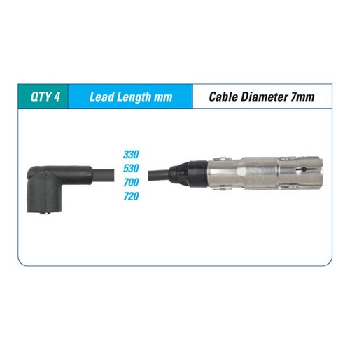 New ICON SERIES Ignition Lead Set For Volkswagen #ILS-050M