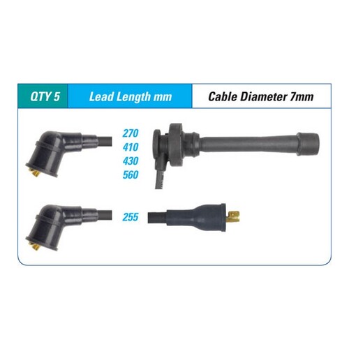 New ICON SERIES Ignition Lead Set For Mitsubishi #ILS-063M