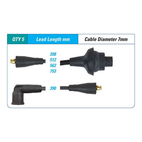 New ICON SERIES Ignition Lead Set For Peugeot 205 309 #ILS-085M