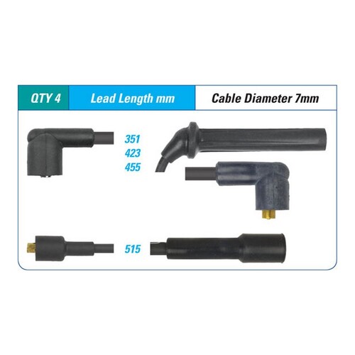 New ICON SERIES Ignition Lead Set For Daewoo Matiz #ILS-099M