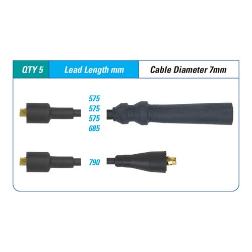 New ICON SERIES Ignition Lead Set For Volvo 240 242 244 245 #ILS-104M