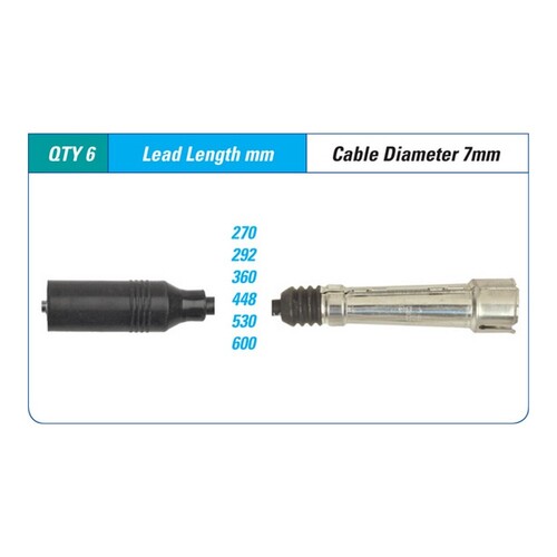 New ICON SERIES Ignition Lead Set For Audi 80 100 A4 A6 A8 Cabriolet #ILS-127M