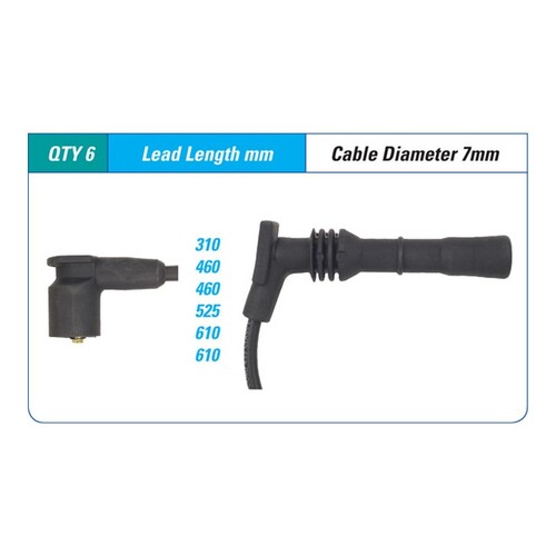 New ICON SERIES Ignition Lead Set For Saab 900 9000 #ILS-151M