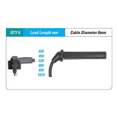 New ICON SERIES Ignition Lead Set For Ford Explorer #ILS-216M