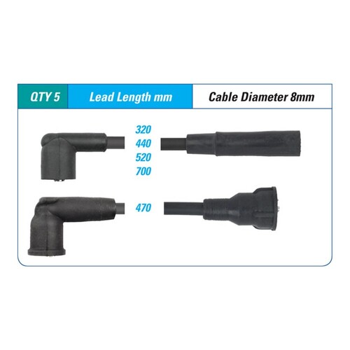 New ICON SERIES Ignition Lead Set For Mazda 626 929 #ILS-231M
