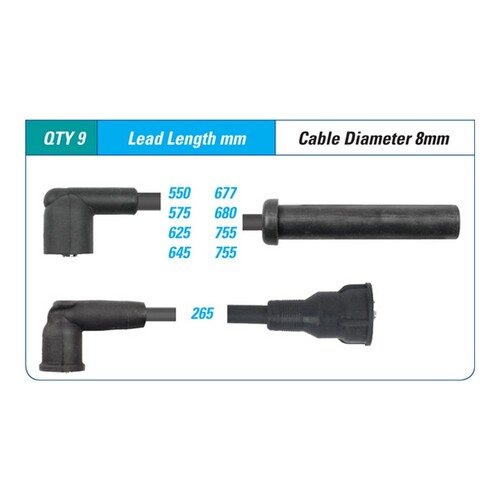 New ICON SERIES Ignition Lead Set For Ford #ILS-240M