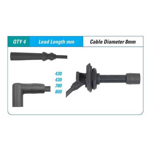 New ICON SERIES Ignition Lead Set For Subaru Forester Impreza #ILS-305M