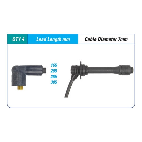New ICON SERIES Ignition Lead Set For Mazda MX5 #ILS-350M