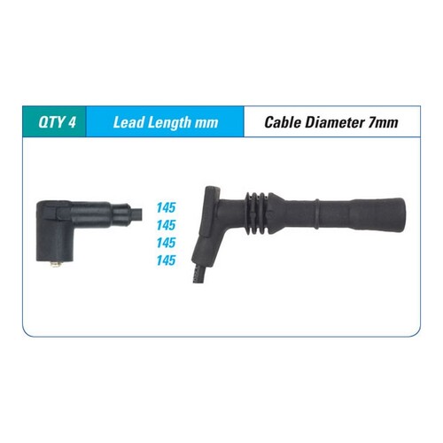New ICON SERIES Ignition Lead Set For Alfa Romeo 147 156 Spider #ILS-355M