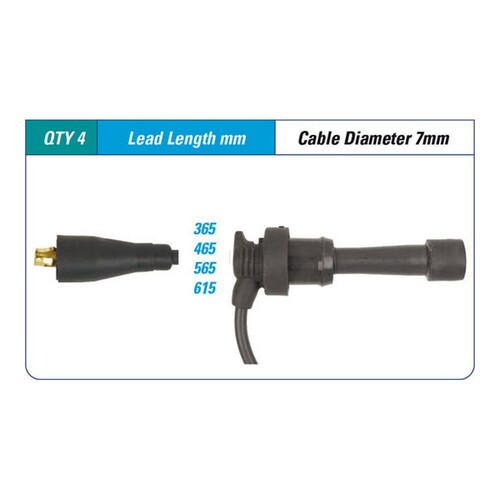 New ICON SERIES Ignition Lead Set For Proton M21 Satria #ILS-409M