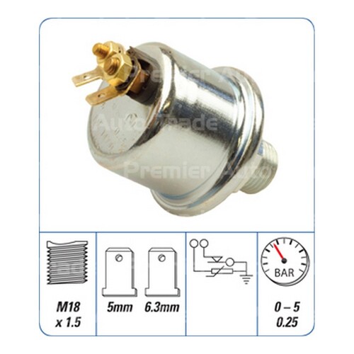 New PAT PREMIUM Oil Pressure Sensor/Switch For Porsche #OPS-081