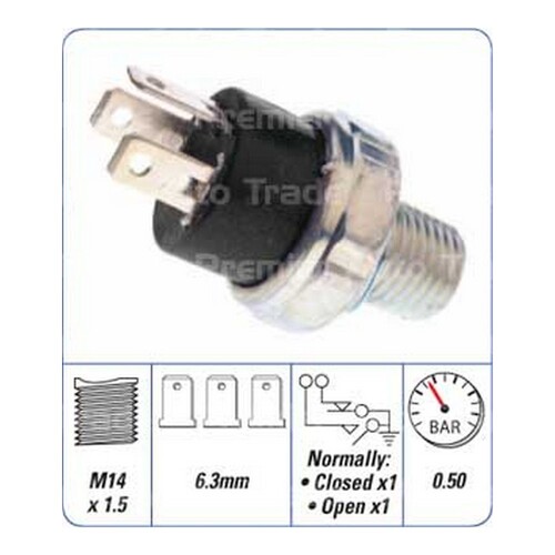 New PAT PREMIUM Oil Pressure Sensor/Switch For Nissan Pulsar #OPS-082