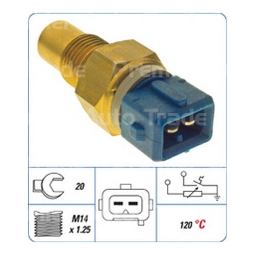 New PAT PREMIUM Water Temperature Sender For Peugeot 306 405 406 #WTS-039