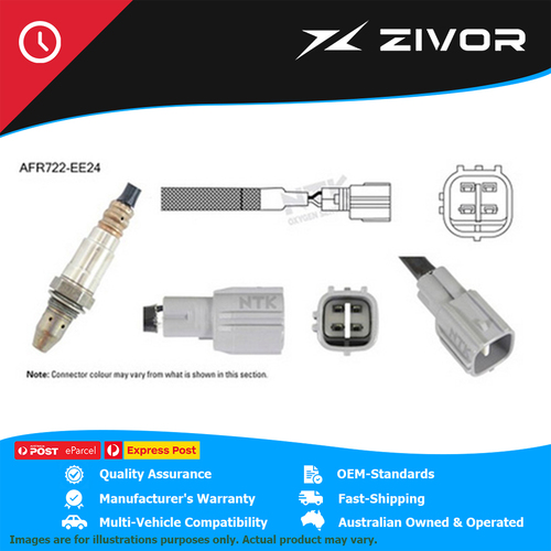 NTK Oxygen Sensor 4 Wire 800mm Cable For Subaru Impreza WRX G2 GD/GG AFR722-EE24