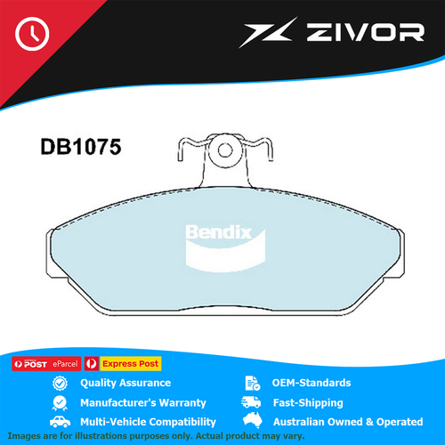 Genuine BENDIX Brake Pads Front For Ford Fairlane Fairmont Falcon LTD #DB1075GCT