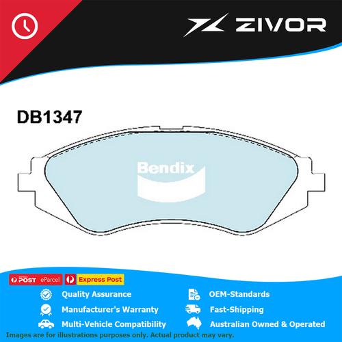 BENDIX Brake Pads Front For Daewoo Cielo Lanos Leganza Nubira Tacuma #DB1347GCT