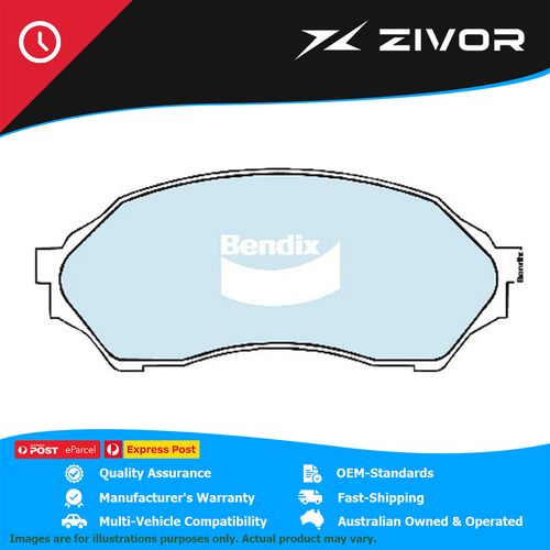 New Genuine BENDIX Brake Pads Front For Ford Laser #DB1358GCT