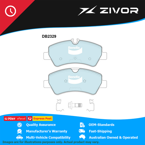 New Genuine BENDIX Heavy Duty Brake Pads Rear For Renault Koleos #DB2329HD