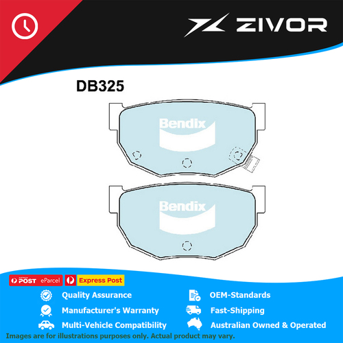 New Genuine BENDIX Brake Pads Front For Lotus Elan #DB325GCT