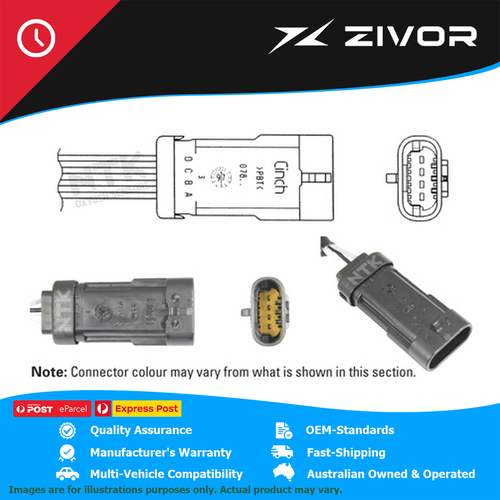 NTK Oxygen Sensor Post-Catalytic Converter For Renault Scenic J64 RX4 OZA659-EE6