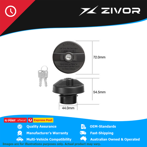 New Genuine TRIDON Fuel Tank Cap For Suzuki Swift EZ RS415 #TFL228