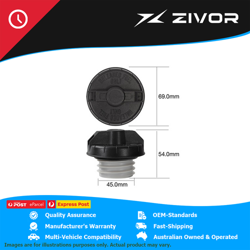 New Genuine TRIDON Fuel Tank Cap For Holden Viva JF #TFNL233
