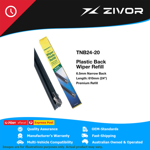 New Genuine TRIDON Wiper Refill Rear For Citroen C4 #TNB24-20