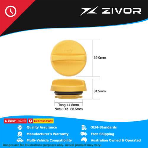 New Genuine TRIDON Oil Cap For Opel Corsa D #TOC541