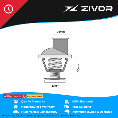New Genuine TRIDON Thermostat For HSV Astra LD SV1800 #TT283-195P