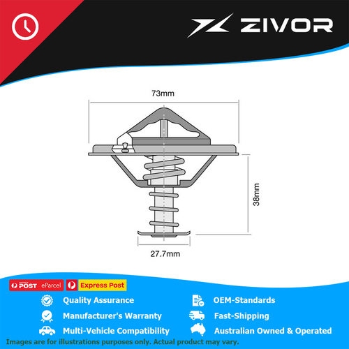 New Genuine TRIDON Thermostat For Daihatsu Delta Rocky Scat #TT286-180P