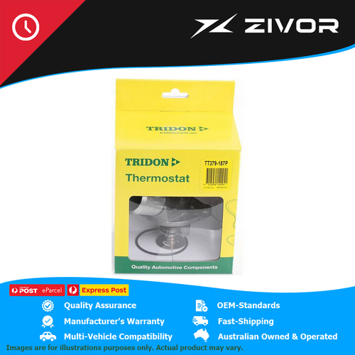 Genuine TRIDON Thermostat Includes Housing - 86 Degrees C For Holden #TT379-187P