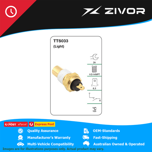 TRIDON Coolant Temperature Sensor / Sender For Holden Early Torana #TTS033