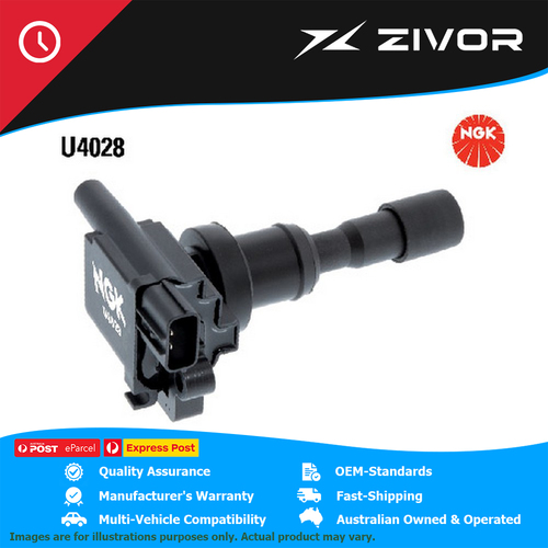 NGK Spark Plugs Ignition Coil For Mitsubishi Lancer Evo 7 CP9A #U4028