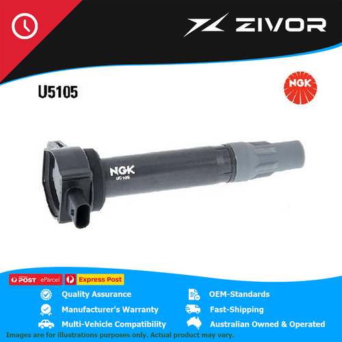 New Genuine NGK Spark Plugs Ignition Coil For Dodge Avenger JS #U5105