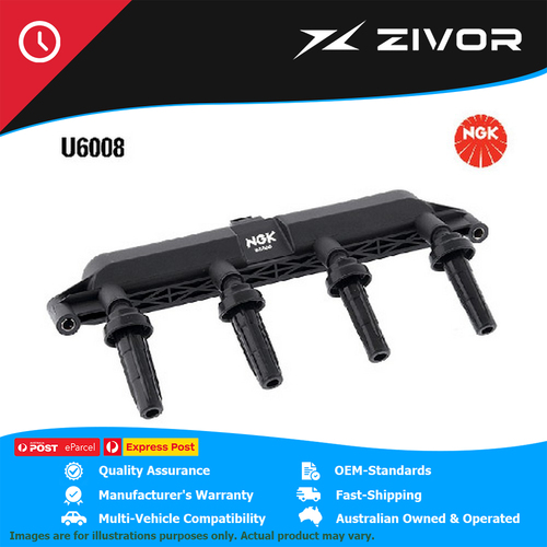 New Genuine NGK Spark Plugs Ignition Coil For Citroen Xsara #U6008