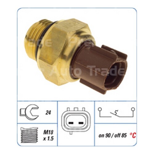 New PAT PREMIUM Cooling Fan Switch For Holden Barina #CFS-073