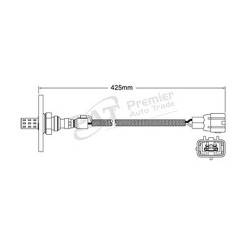 New BOSCH Exhaust Gas Oxygen Sensor For Holden Nova #EGO-032
