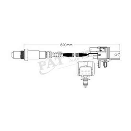 New ICON SERIES Oygen/lambda Sensor Pre-catalytic Convertor For Ford #EGO-236M