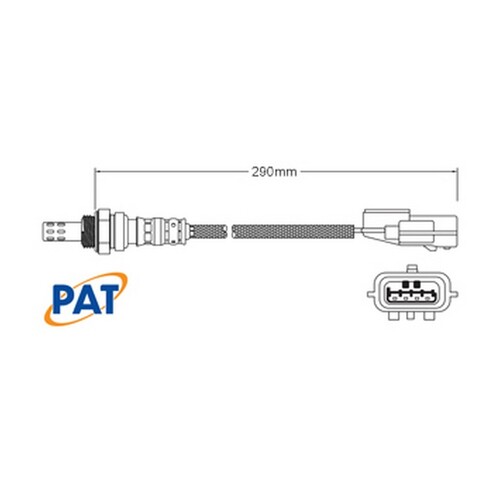 New PAT PREMIUM Exhaust Gas Oxygen Sensor For Nissan Pathfinder X-Trail #EGO-888